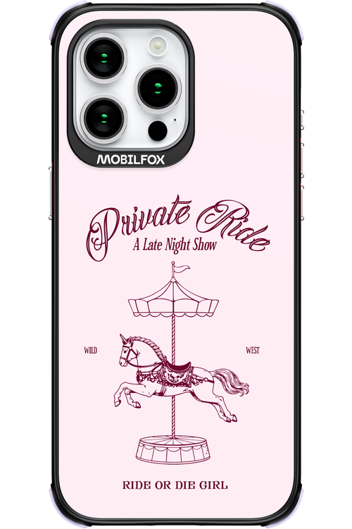 Private Ride 2.0 - Apple iPhone 15 Pro Max