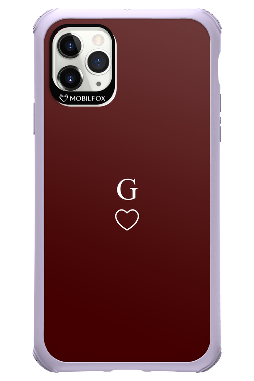 G Burgundia 2.0 - Apple iPhone 11 Pro Max