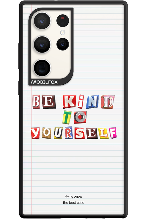 Be Kind To Yourself Notebook - Samsung Galaxy S23 Ultra