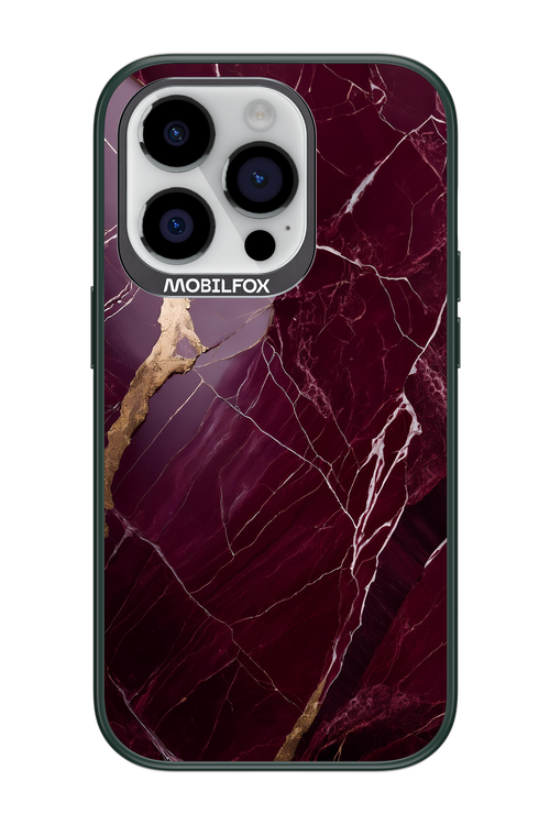 Burgundy Marble 2.0 - Apple iPhone 14 Pro