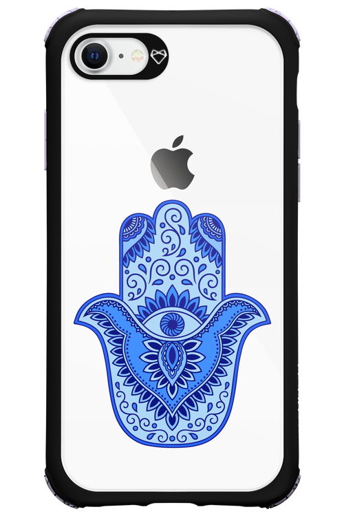 Hamsa Blue - Apple iPhone 8