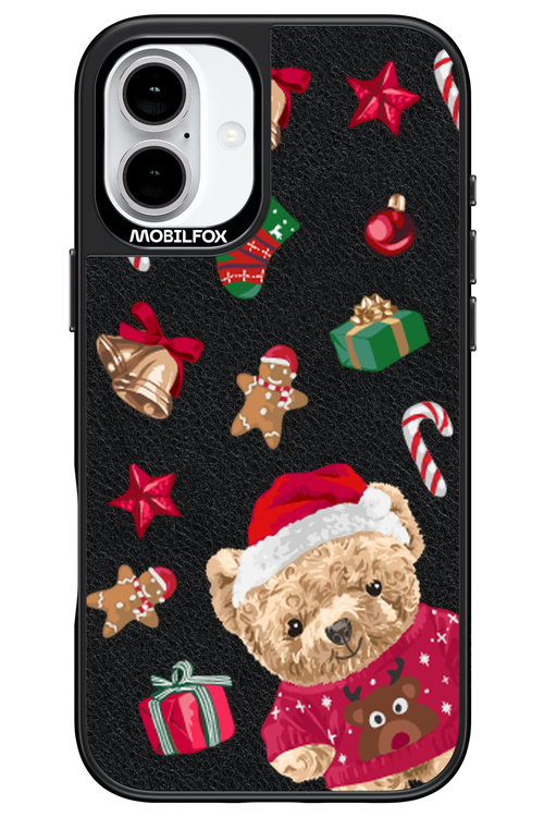 Gift Bear (Leather) - Apple iPhone 16 Plus