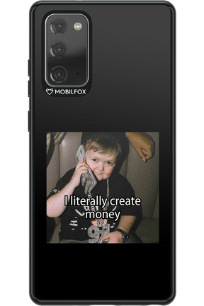 Create my money - Samsung Galaxy Note 20