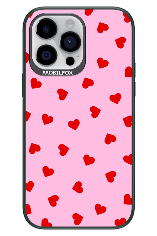 Sprinkle Heart Pink - Apple iPhone 14 Pro Max