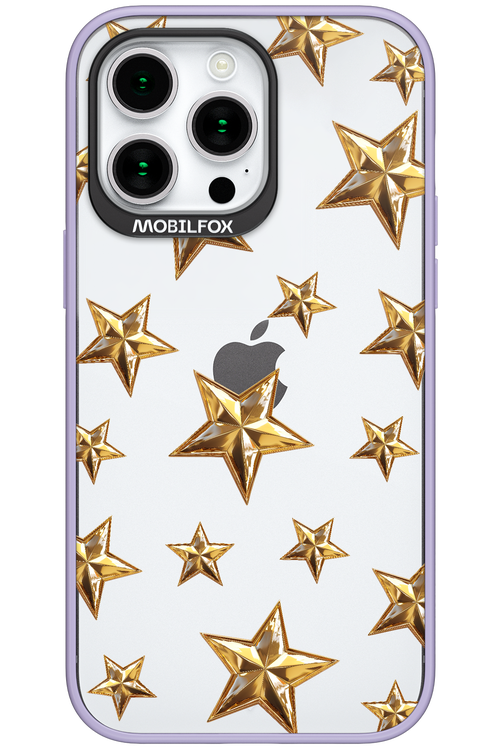 Gold Stars - Apple iPhone 15 Pro Max