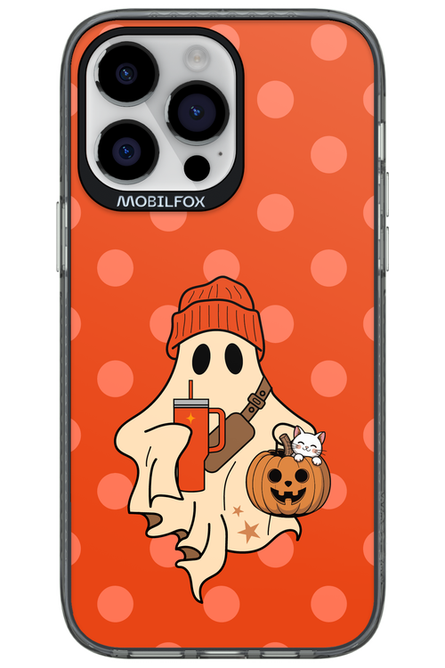 Ghost Girl (Orange) - Apple iPhone 14 Pro Max