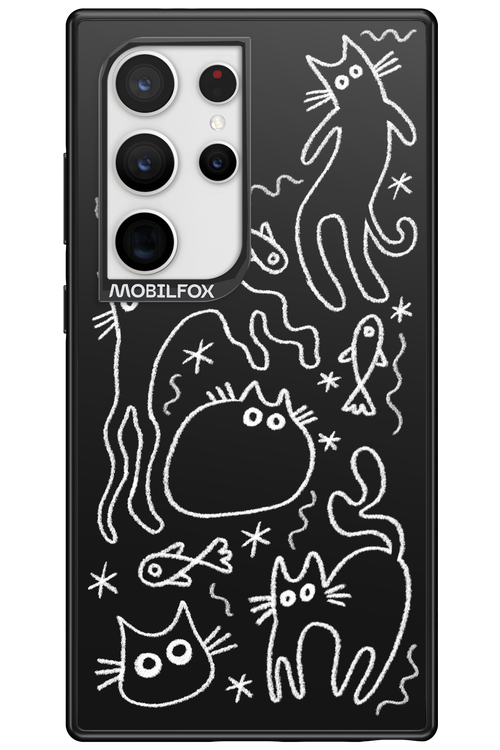 CHALK_CATS 2.0 - Samsung Galaxy S24 Ultra