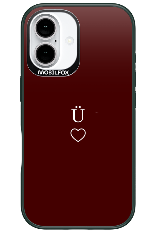 U Burgundia II 2.0 - Apple iPhone 16