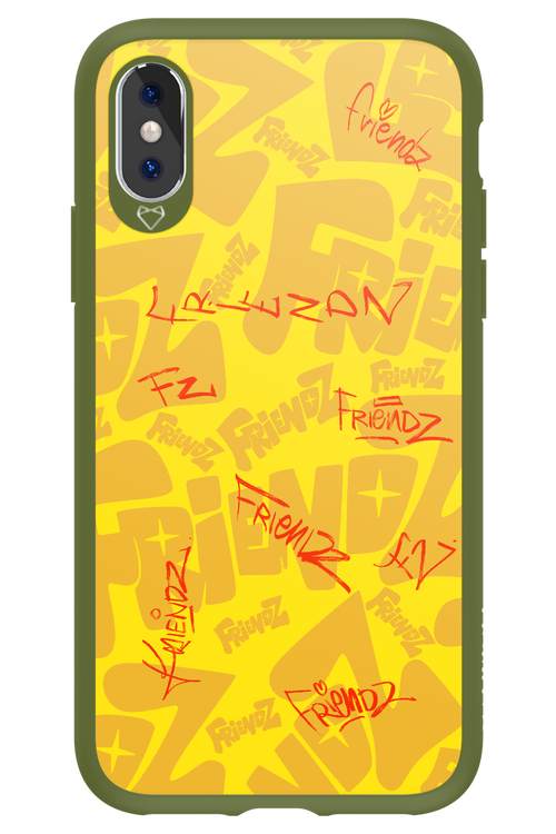 FRIENDZ Yellow - Apple iPhone XS