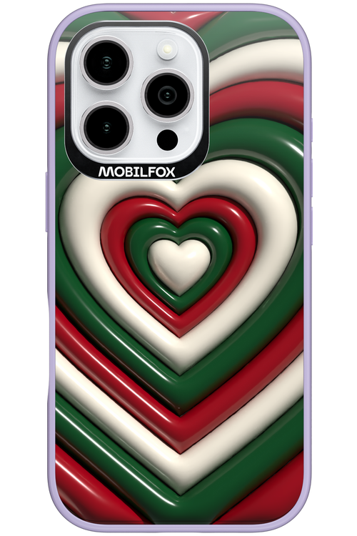 XMAS Hearts - Apple iPhone 16 Pro