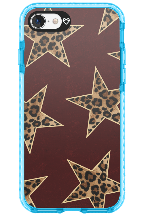 Wild Stars Burgundy - Apple iPhone 7