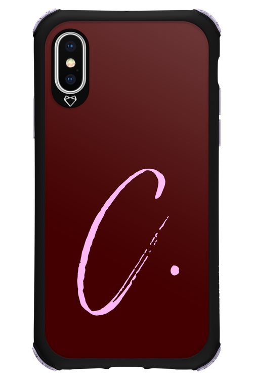 (Dark Blush) C 2.0 - Apple iPhone X