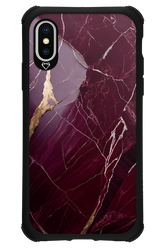 Burgundy Marble - Apple iPhone XS