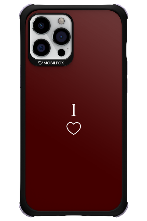 I Burgundia 2.0 - Apple iPhone 12 Pro Max