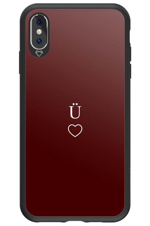 U Burgundia II 2.0 - Apple iPhone XS Max