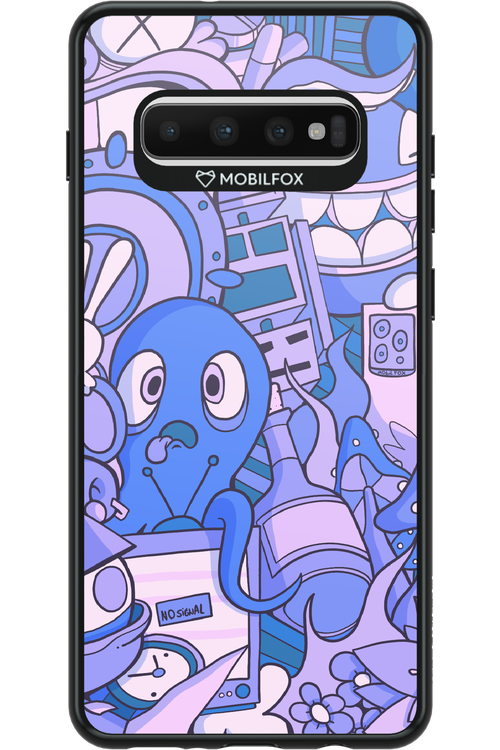 Blue Chaos - Samsung Galaxy S10+