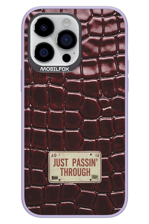 Just passin through 2.0 - Apple iPhone 14 Pro Max