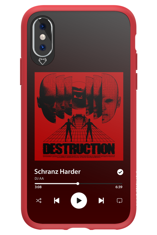 Destruction - Apple iPhone X