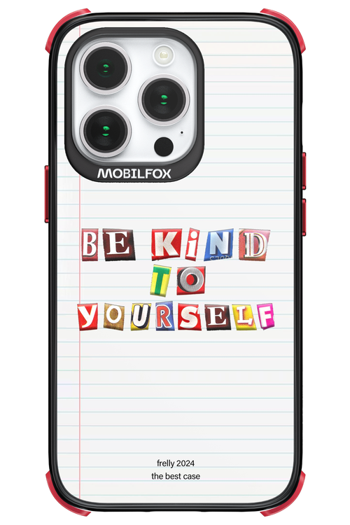 Be Kind To Yourself Notebook - Apple iPhone 14 Pro