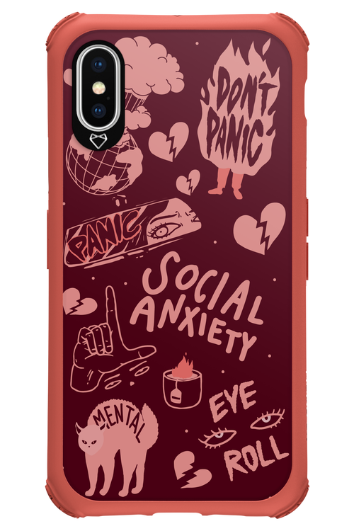 Social Anxiety - Apple iPhone X