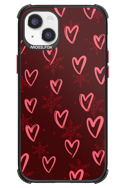 Christmas Hearts - Apple iPhone 14 Plus