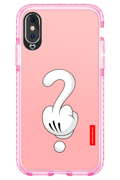 Fuck Hand (Pink) 2.0 - Apple iPhone X