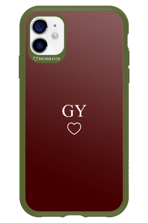GY Burgundia 2.0 - Apple iPhone 11
