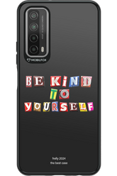 Be Kind To Yourself Black - Huawei P Smart 2021