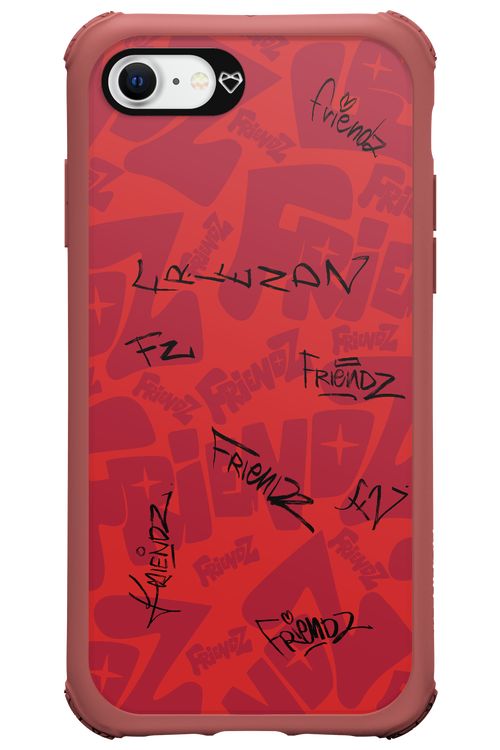 FRIENDZ Red - Apple iPhone 7