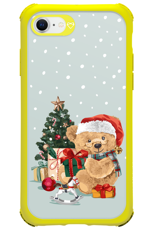 Merry Christmas Bear - Apple iPhone 7