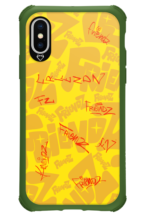 FRIENDZ Yellow - Apple iPhone XS