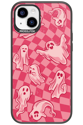 Strawberry Ghosts - Apple iPhone 15 Plus