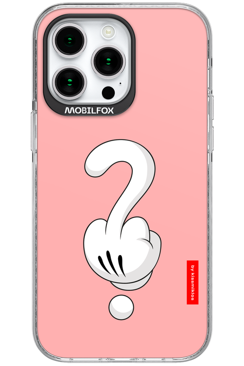 Fuck Hand (Pink) 2.0 - Apple iPhone 15 Pro Max