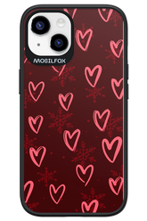 Christmas Hearts - Apple iPhone 14