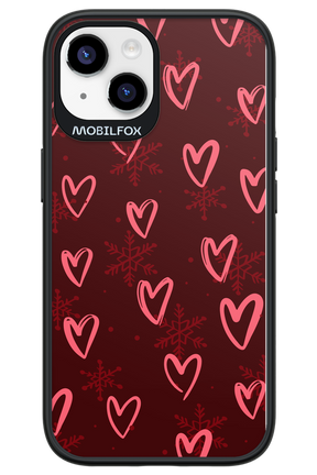 Christmas Hearts - Apple iPhone 14