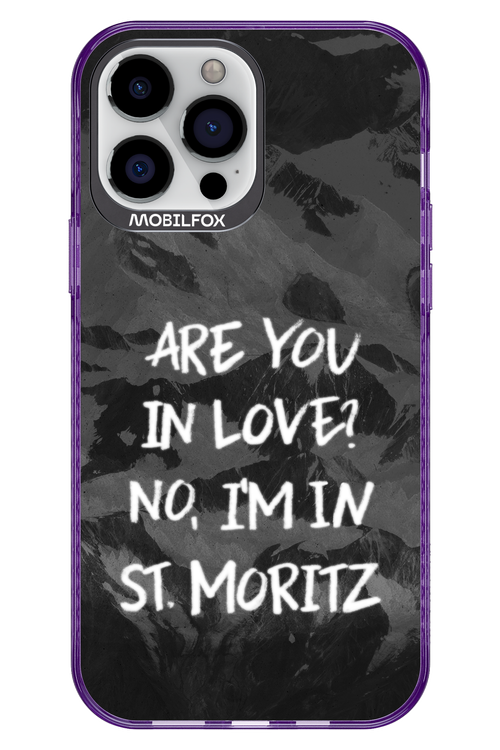 I'm in St. Moritz - Apple iPhone 13 Pro Max