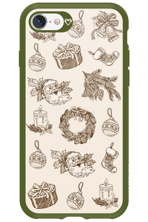 Christmas Paper - Apple iPhone SE 2022