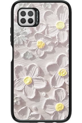 White Flowers - Huawei P40 Lite