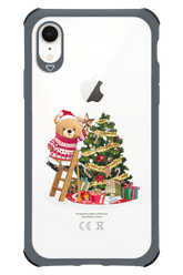 Christmas Bear (Transparent) - Apple iPhone XR