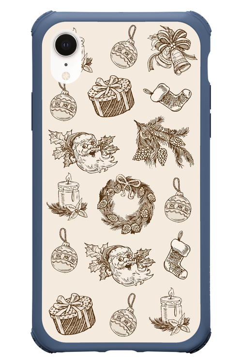 Christmas Paper - Apple iPhone XR