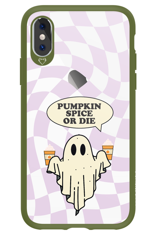 Pumpkin Spice or Die - Apple iPhone X