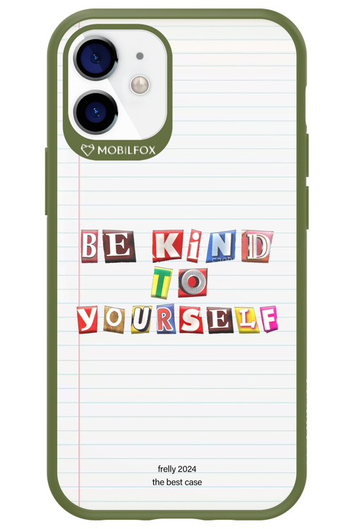 Be Kind To Yourself Notebook - Apple iPhone 12 Mini