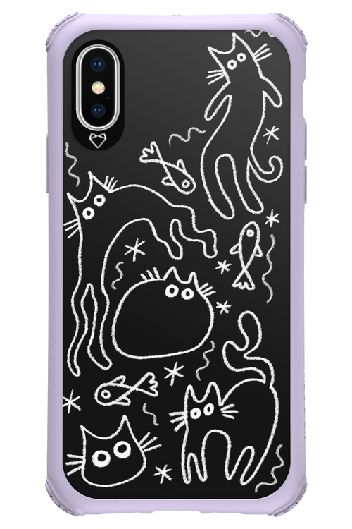 CHALK_CATS 2.0 - Apple iPhone X