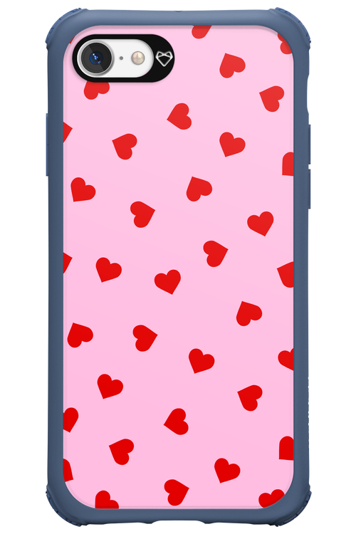 Sprinkle Heart Pink - Apple iPhone 7