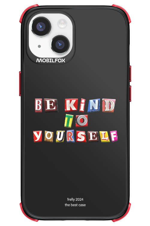 Be Kind To Yourself Black - Apple iPhone 14