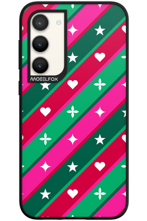 Christmas Stripes - Samsung Galaxy S23 Plus