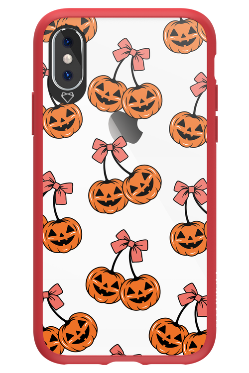 Pumpkin Cherry - Apple iPhone X