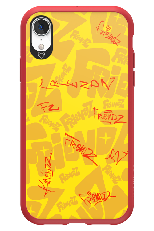 FRIENDZ Yellow - Apple iPhone XR