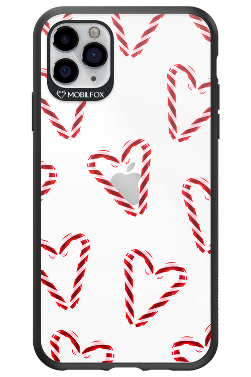 Candy Cane Hearts - Apple iPhone 11 Pro Max