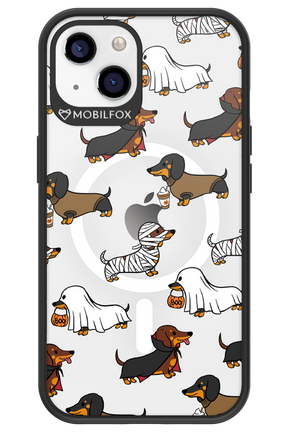Scary Dachshund (Transparent) - Apple iPhone 13